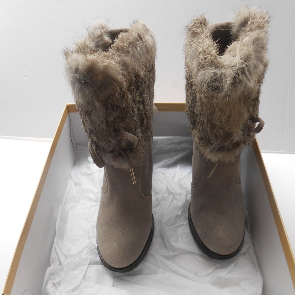 Michael Kors Hawthorne Suede Ankle Boot